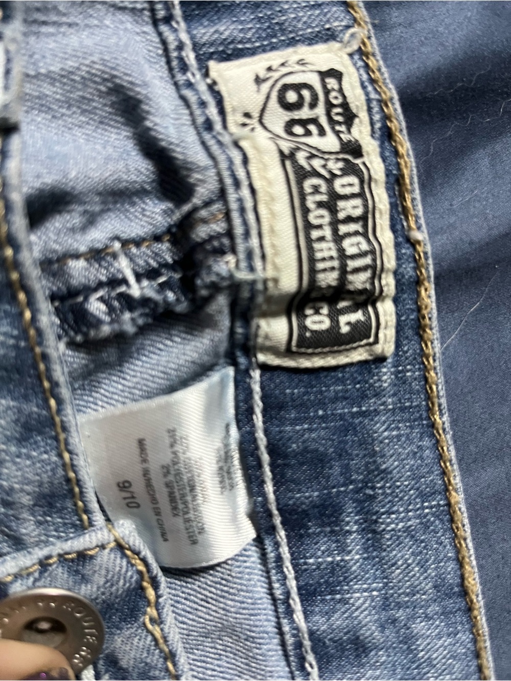 Route 66 Slim Women’s Jeans — Medium Blue Denim